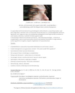 „Sorsunk nőként” – Női önismereti csoport